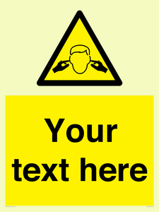 Custom Noise Hazard Sign